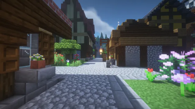 Valdoran MMORPG World Map, capital side street