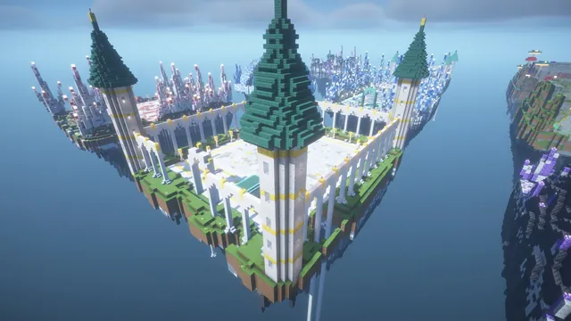 Crystal Depths Prison Pack, overview elven citadel