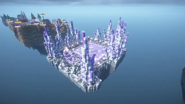 Crystal Depths Prison Pack, overview crystal spires