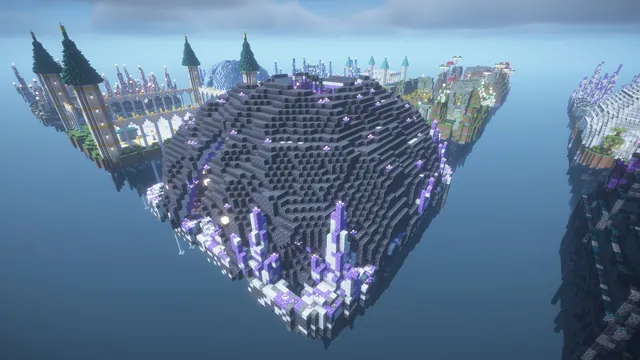 Crystal Depths Prison Pack, overview amethyst geode