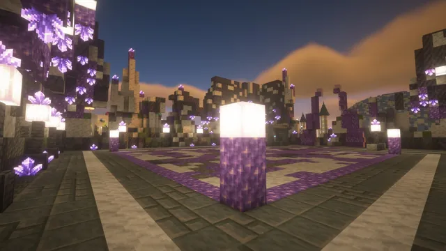 Crystal Depths Prison Pack, amethyst hollow
