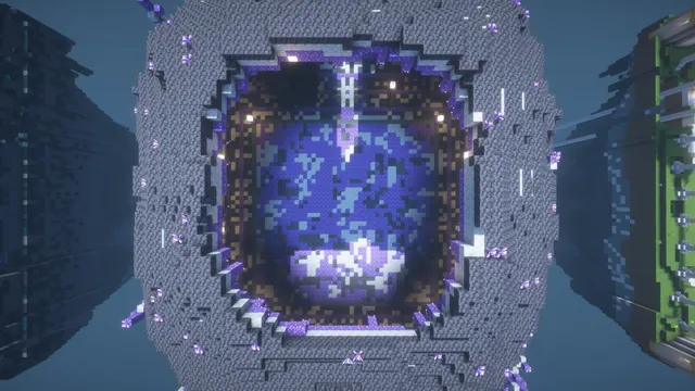 Crystal Depths Prison Pack, amethyst geode pit
