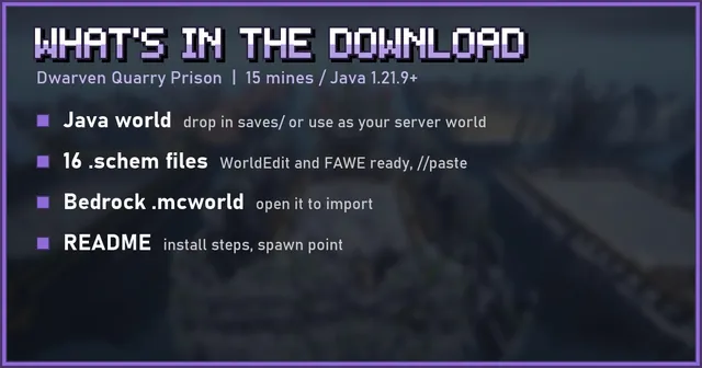What's in the Dwarven Quarry Prison download