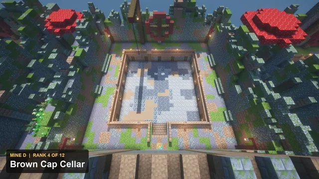 12 Glowcap Cavern Prison Mines, mine D brown cap cellar