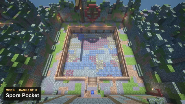 12 Glowcap Cavern Prison Mines, mine H spore pocket