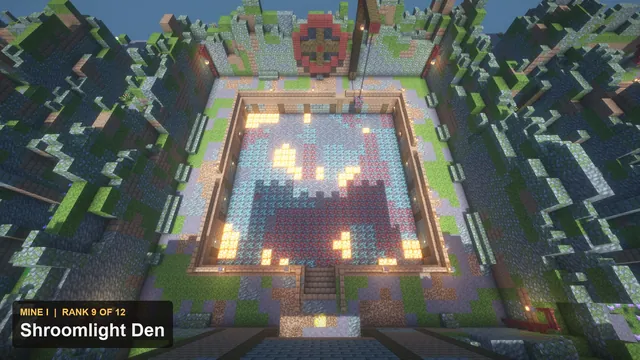 12 Glowcap Cavern Prison Mines, mine I shroomlight den