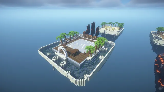Island Prison Mines, overview pirate cove