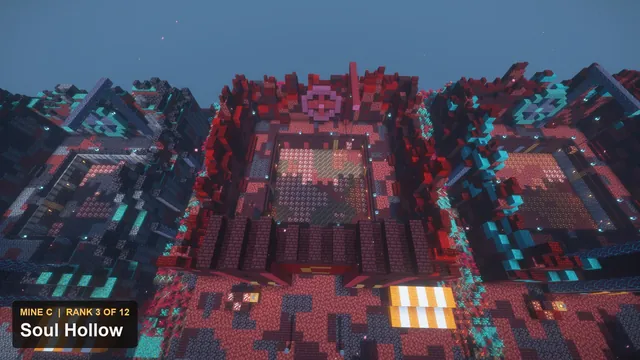 12 Nether Prison Mines, mine C soul hollow
