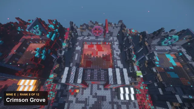 12 Nether Prison Mines, mine E crimson grove