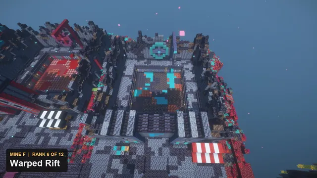 12 Nether Prison Mines, mine F warped rift