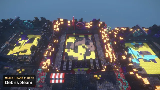 12 Nether Prison Mines, mine K debris seam