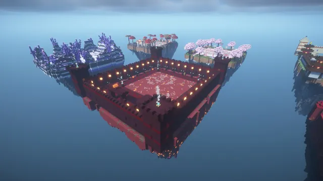 30 Prison Mines, overview nether fortress