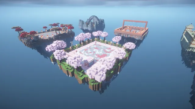30 Prison Mines, overview cherry garden