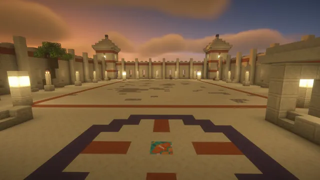 30 Prison Mines, desert temple spawn