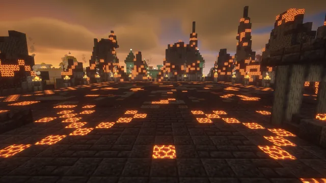30 Prison Mines, volcano spawn