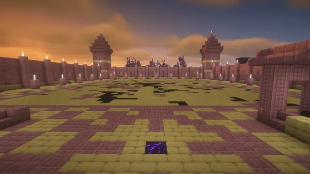 30 Prison Mines, end city spawn