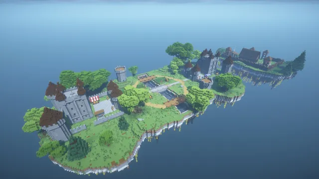 6 Medieval Minigame Maps