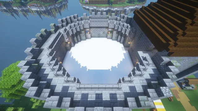6 Medieval Minigame Maps, tower spleef floors