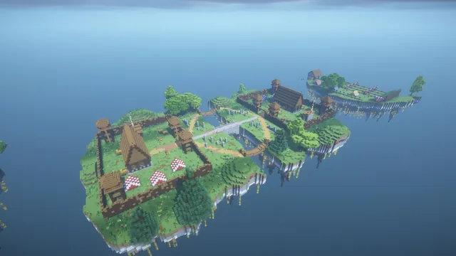 6 Medieval Minigame Maps, aerial gorge forts ctf