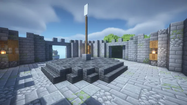 6 Medieval Minigame Maps, motte capture dais