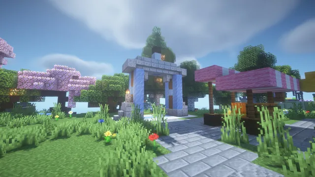 9 Skyblock Islands, warp gates