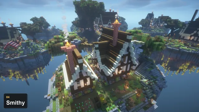 Medieval Skyblock Islands, smithy