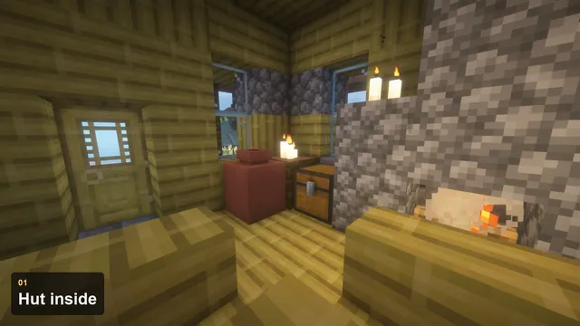 Tropical Skyblock Islands, hut inside