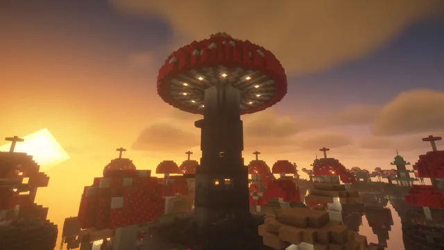 8 Skywars Maps, colossal mushroom dusk