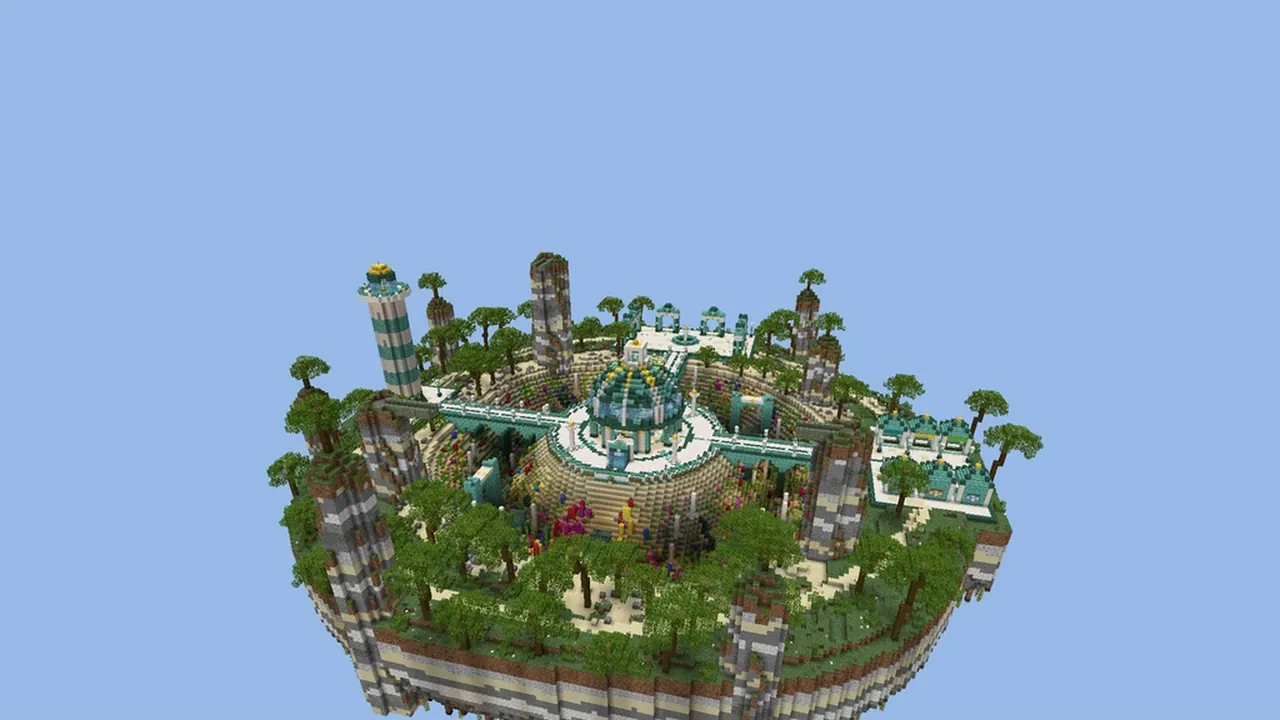 Atlantis Ocean Spawn, aerial lagoon