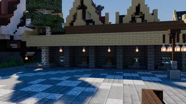 Castle Town Spawn, crates