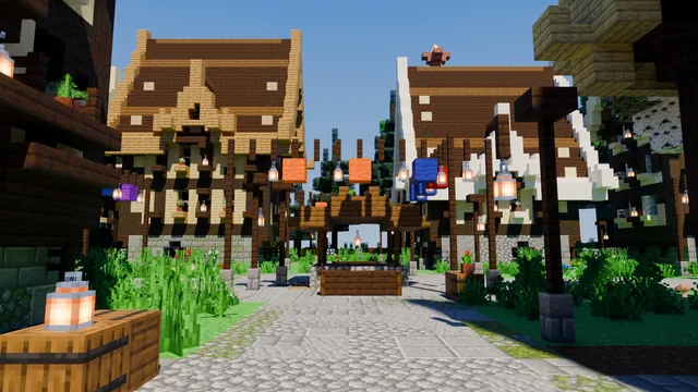 Castle Town Spawn, village street