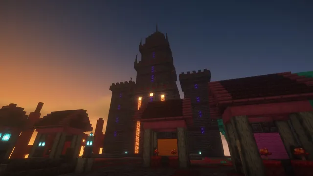 Nether Citadel Spawn, citadel dusk