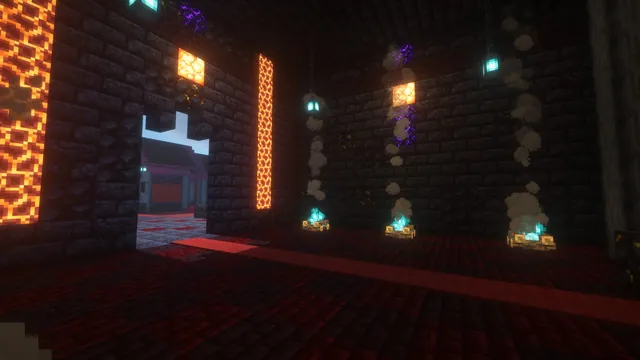 Nether Citadel Spawn, citadel hall inside