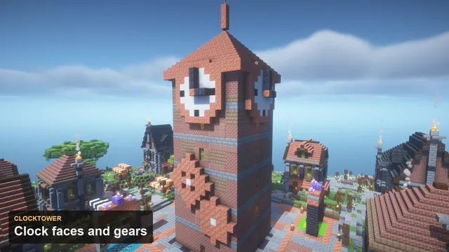 Steampunk Clocktower Spawn, clocktower