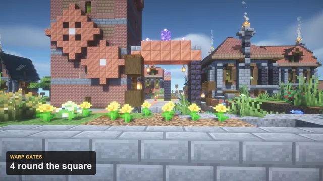 Steampunk Clocktower Spawn, warp gate