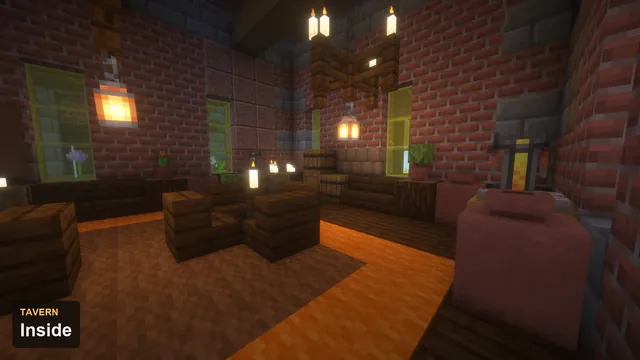 Steampunk Clocktower Spawn, tavern inside