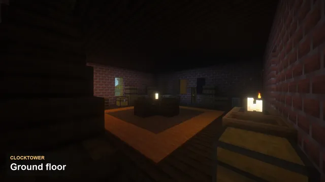 Steampunk Clocktower Spawn, clocktower inside