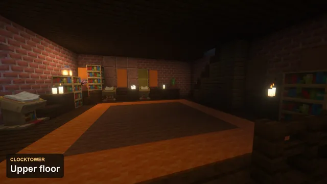 Steampunk Clocktower Spawn, clocktower upper floor