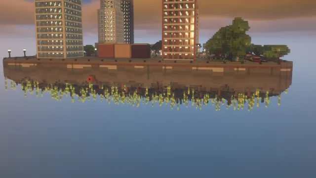 Downtown City Spawn, side view