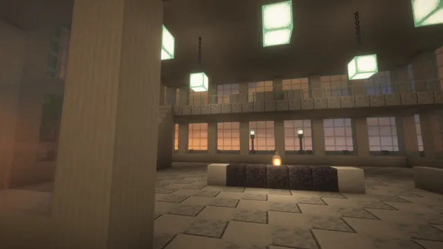 Downtown City Spawn, hall lobby