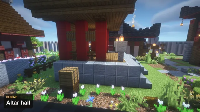 Edo Castle Town Spawn, shrine
