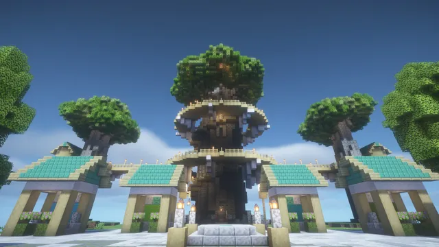 Elven Treetop Spawn, spawn great tree