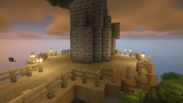 Elven Treetop Spawn, tree bridge