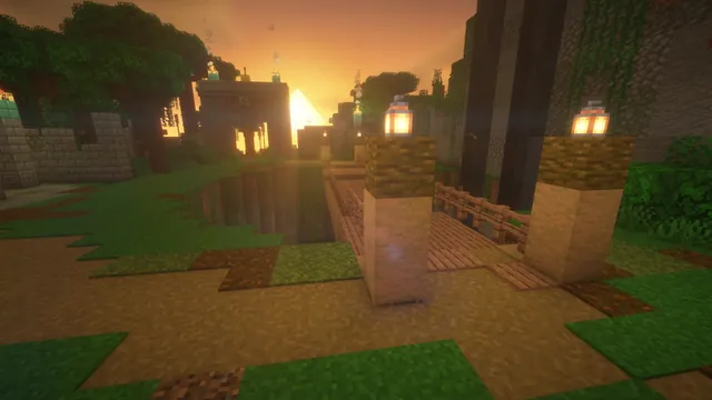 Jungle Temple Factions Spawn, rope bridge