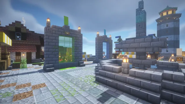 Harbor Town Medieval Spawn, warp gates