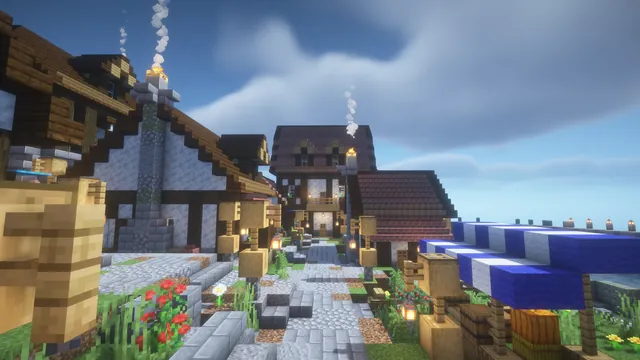 Harbor Town Medieval Spawn, main street