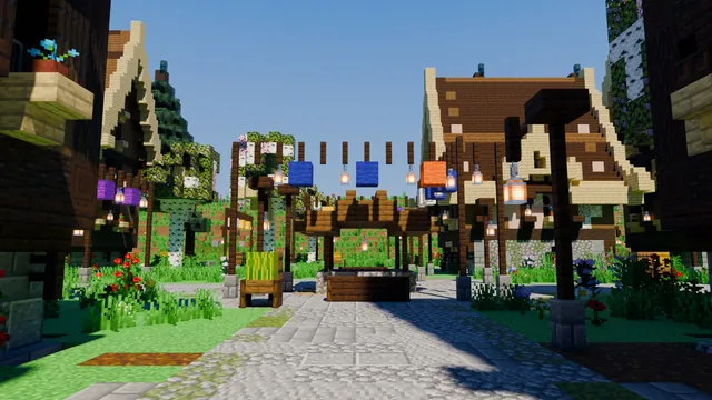 Viking Lifesteal Spawn, village street