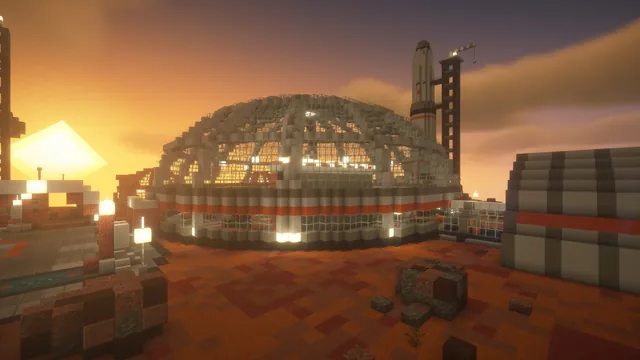 Mars Colony Spawn, habitat dome