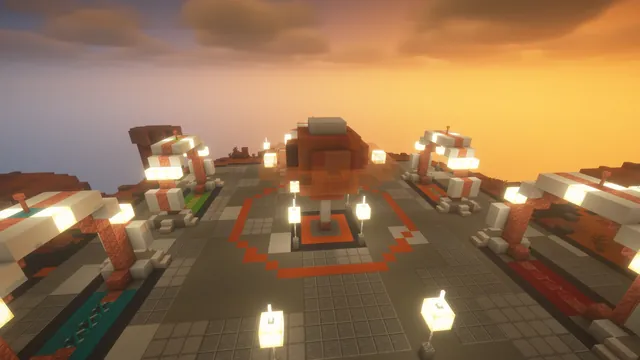 Mars Colony Spawn, warp gates