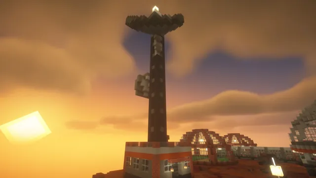 Mars Colony Spawn, comms tower